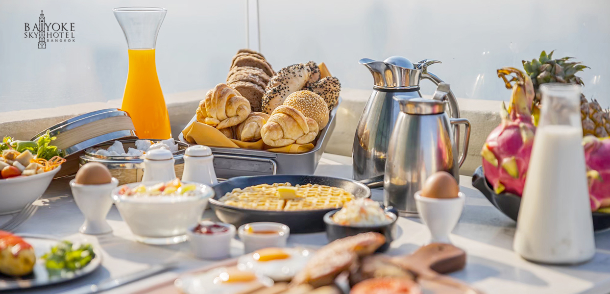 Bangkok Balcony 81st FL Breakfast @ Baiyoke Sky Hotel - #1
